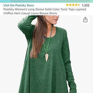Long sleeve tunic